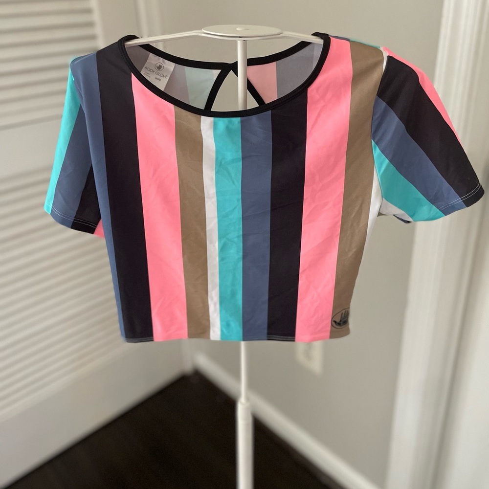 Body Glove Color Block two piece swim wear.